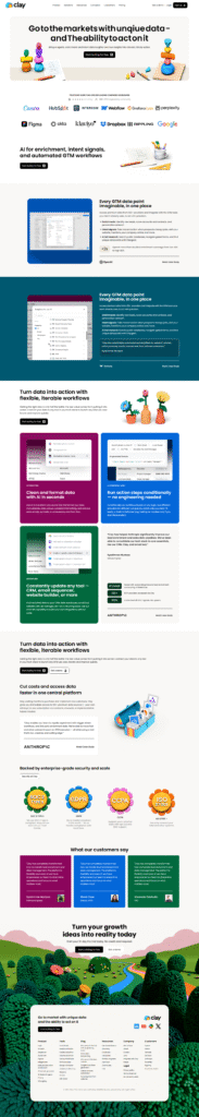 Recreating the Clay Homepage Using HTML and CSS
